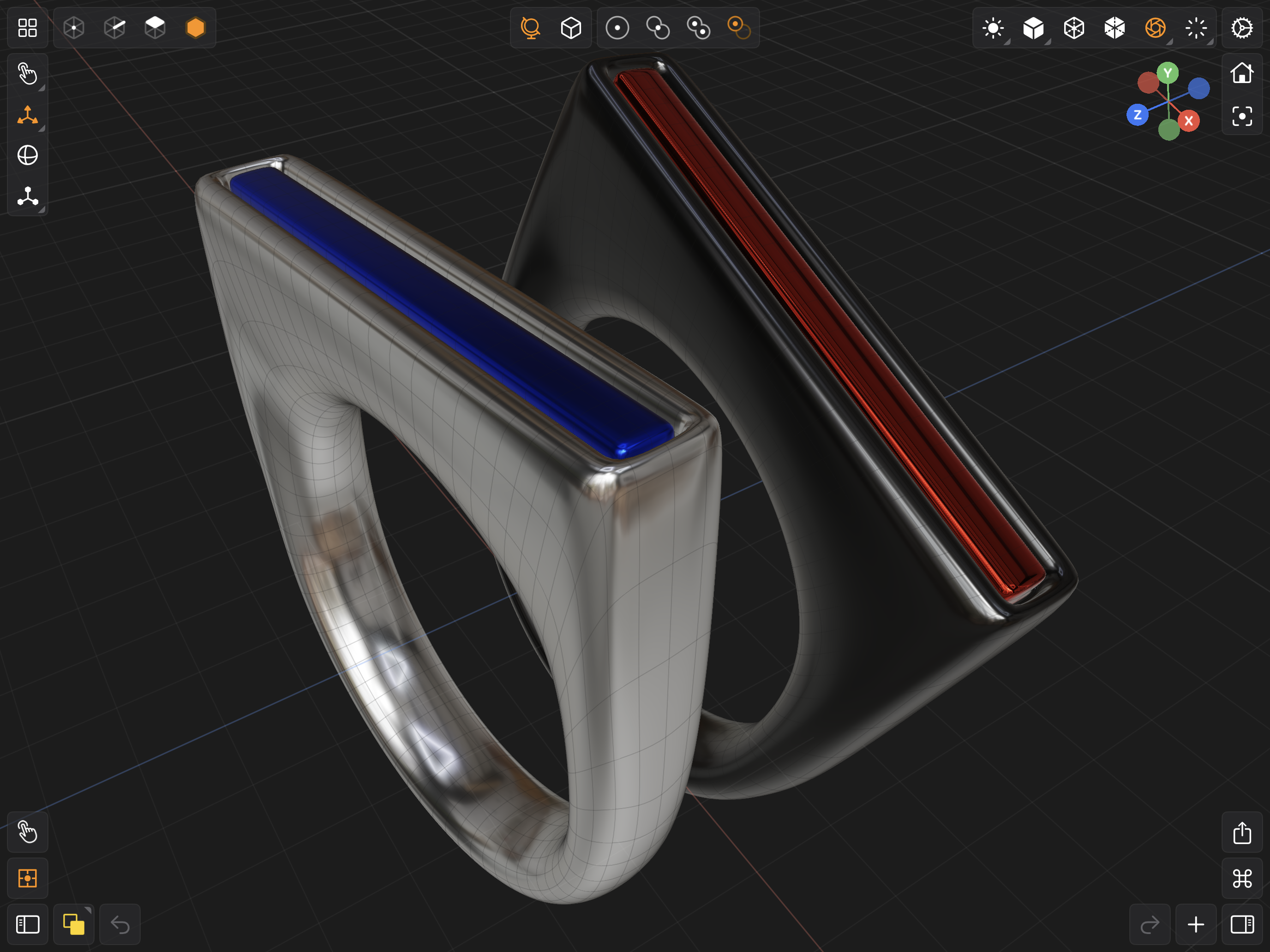 Valence 3D Modeler Physically Based Rendering Mode